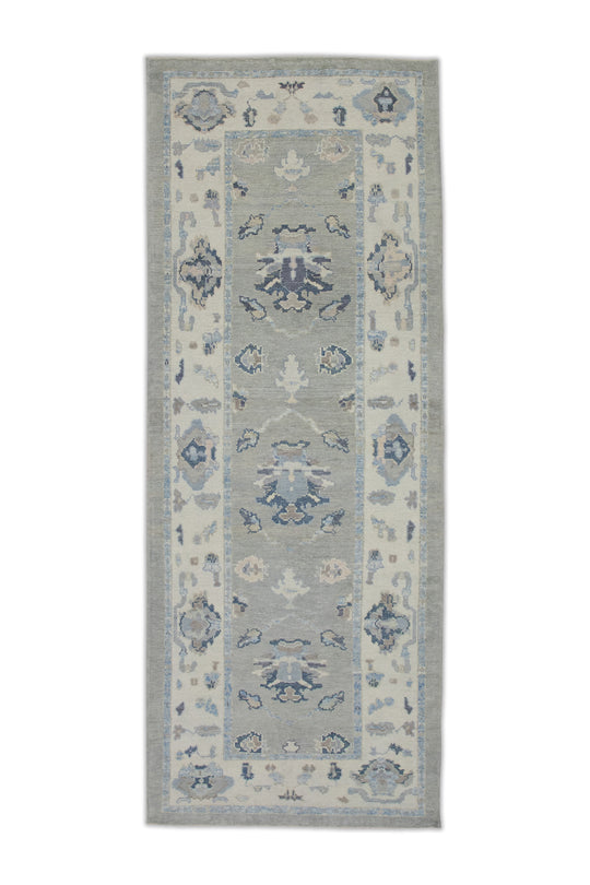 #8203 Turkish Oushak  4'1" x 10'6"