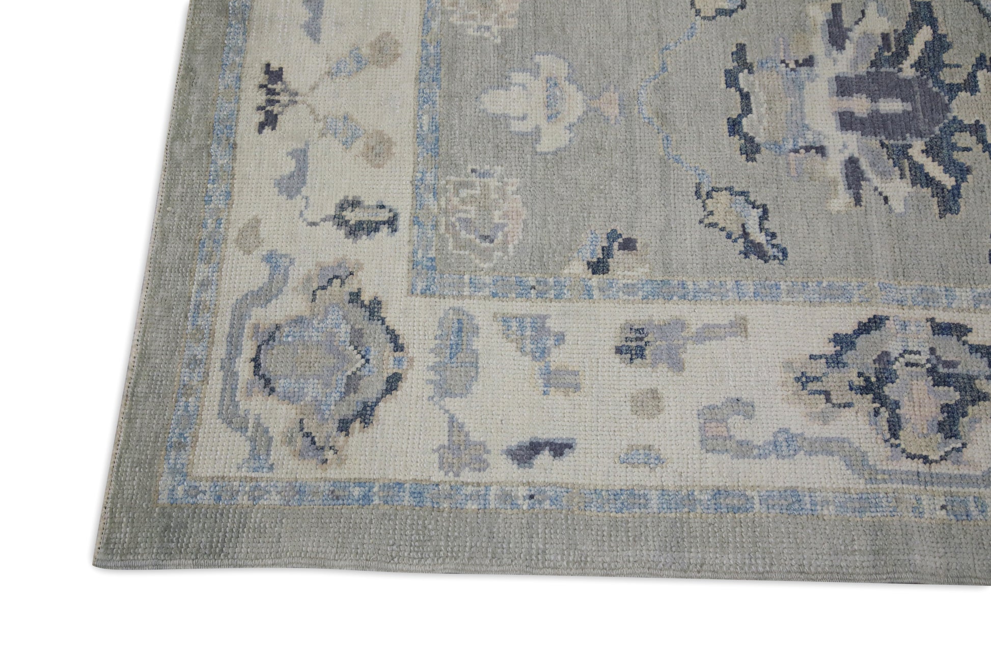 Turkish Oushak Rug  4'1" x 10'6" #8203