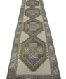 Turkish Oushak Rug 3'11" x 18'3" #8478