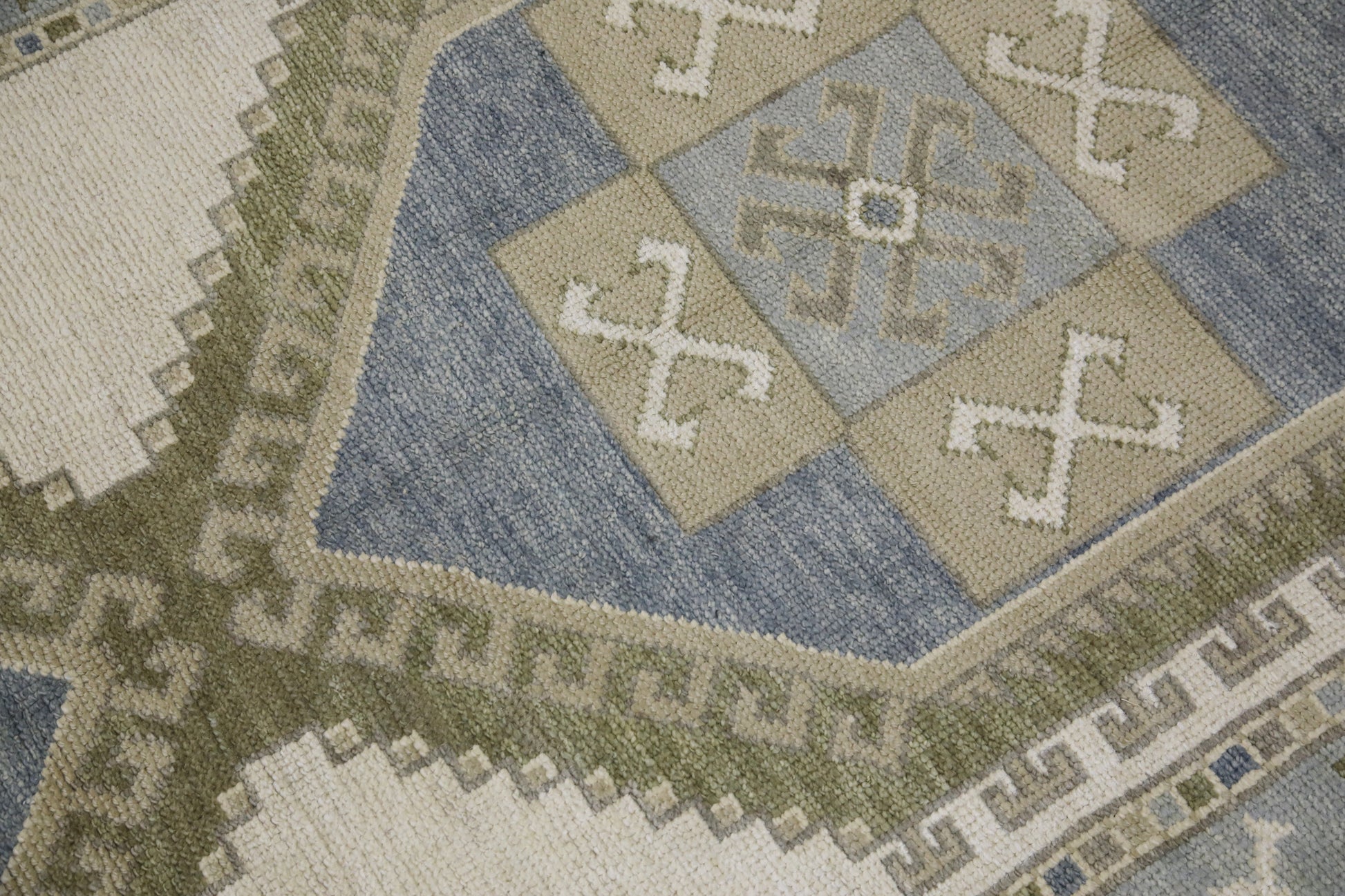 Turkish Oushak Rug 3'11" x 18'3" #8478