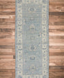 Turkish Oushak Rug 3'9" x 9'3" #7521