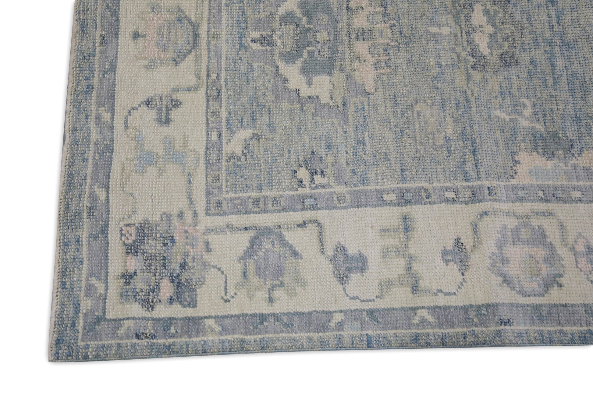 Turkish Oushak Rug 3'9" x 9'3" #7521