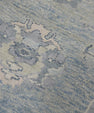 Turkish Oushak Rug 3'9" x 9'3" #7521