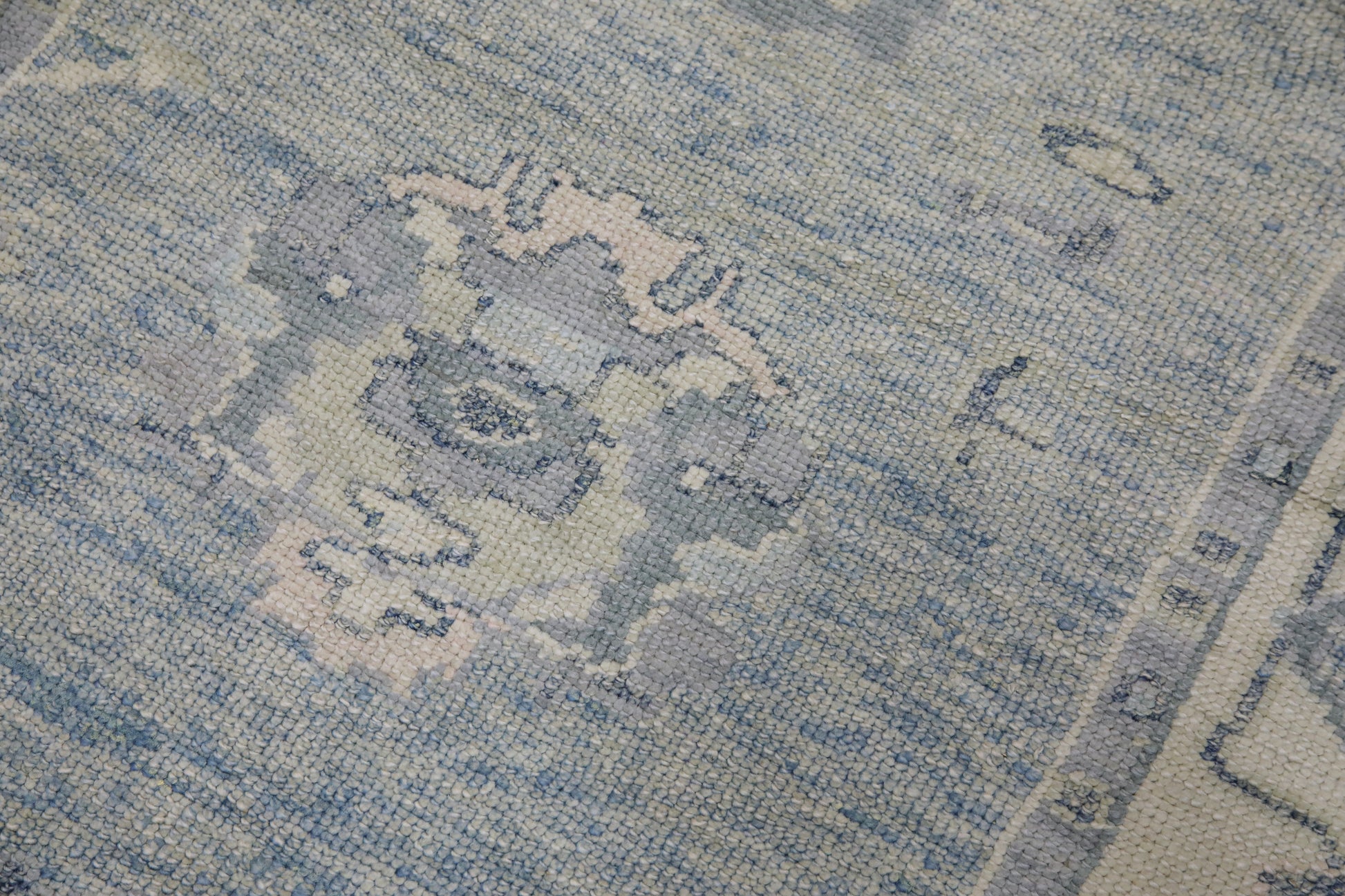 Turkish Oushak Rug 3'9" x 9'3" #7521