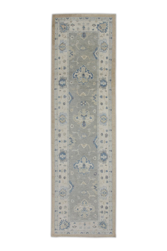 #7507 Turkish Oushak 3'10" x 13'6"