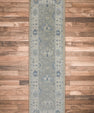 Turkish Oushak Rug 3'10" x 13'6" #7507