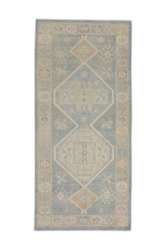 #8632 Turkish Oushak 3'9" x 8'6"