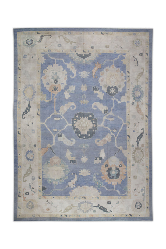 #8051 Turkish Oushak 12'8" x 17'7"