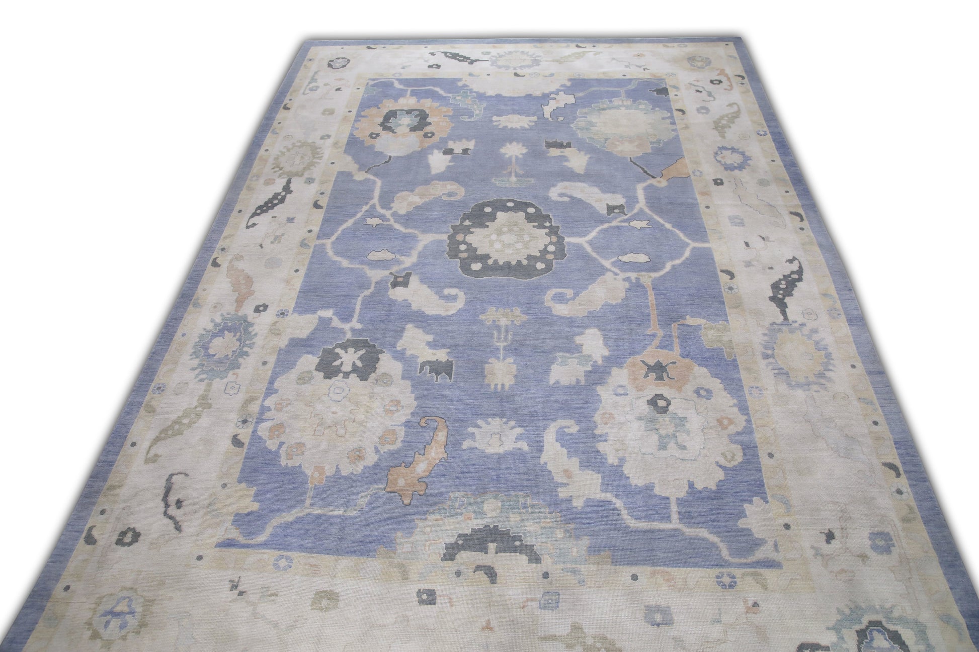 Turkish Oushak Rug 12'8" x 17'7" #8051