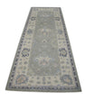 Turkish Oushak Rug 3'11" x 10'1" #7633