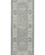 Turkish Oushak Rug 3'11" x 10'1" #7633