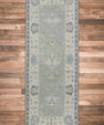 Turkish Oushak Rug 3'11" x 10'1" #7633