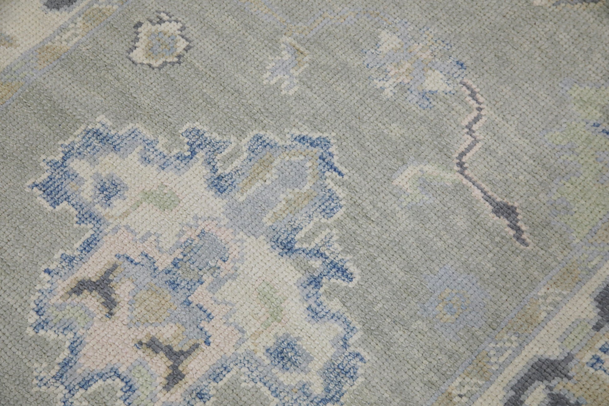 Turkish Oushak Rug 3'11" x 10'1" #7633