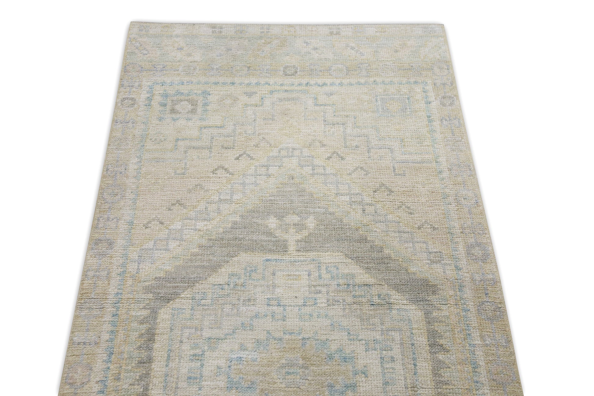 Turkish Oushak Rug 2'9" x 16'1" #8647