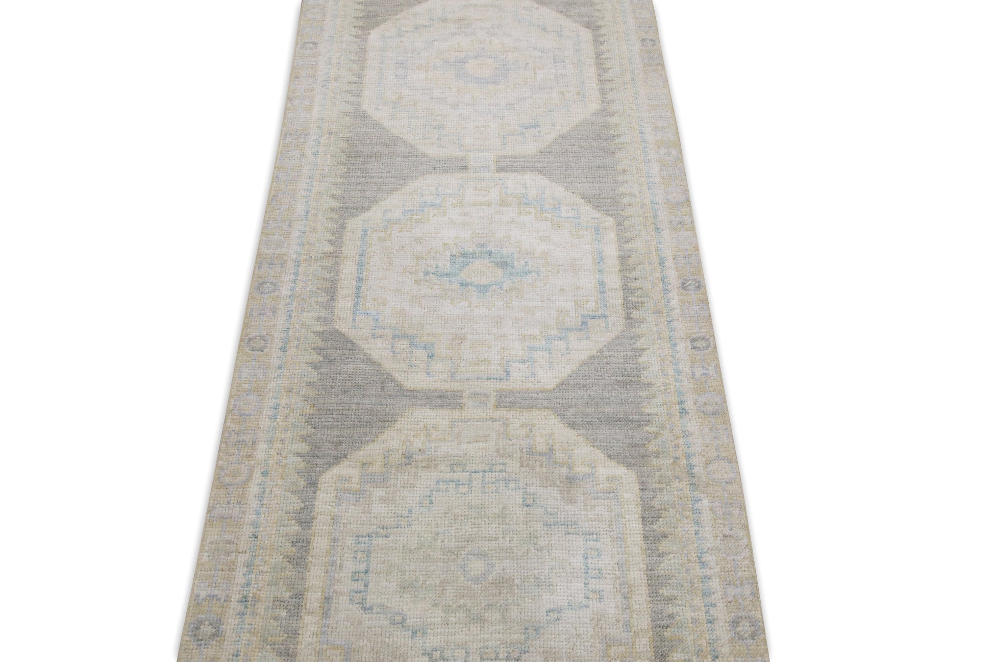 Turkish Oushak Rug 2'9" x 16'1" #8647