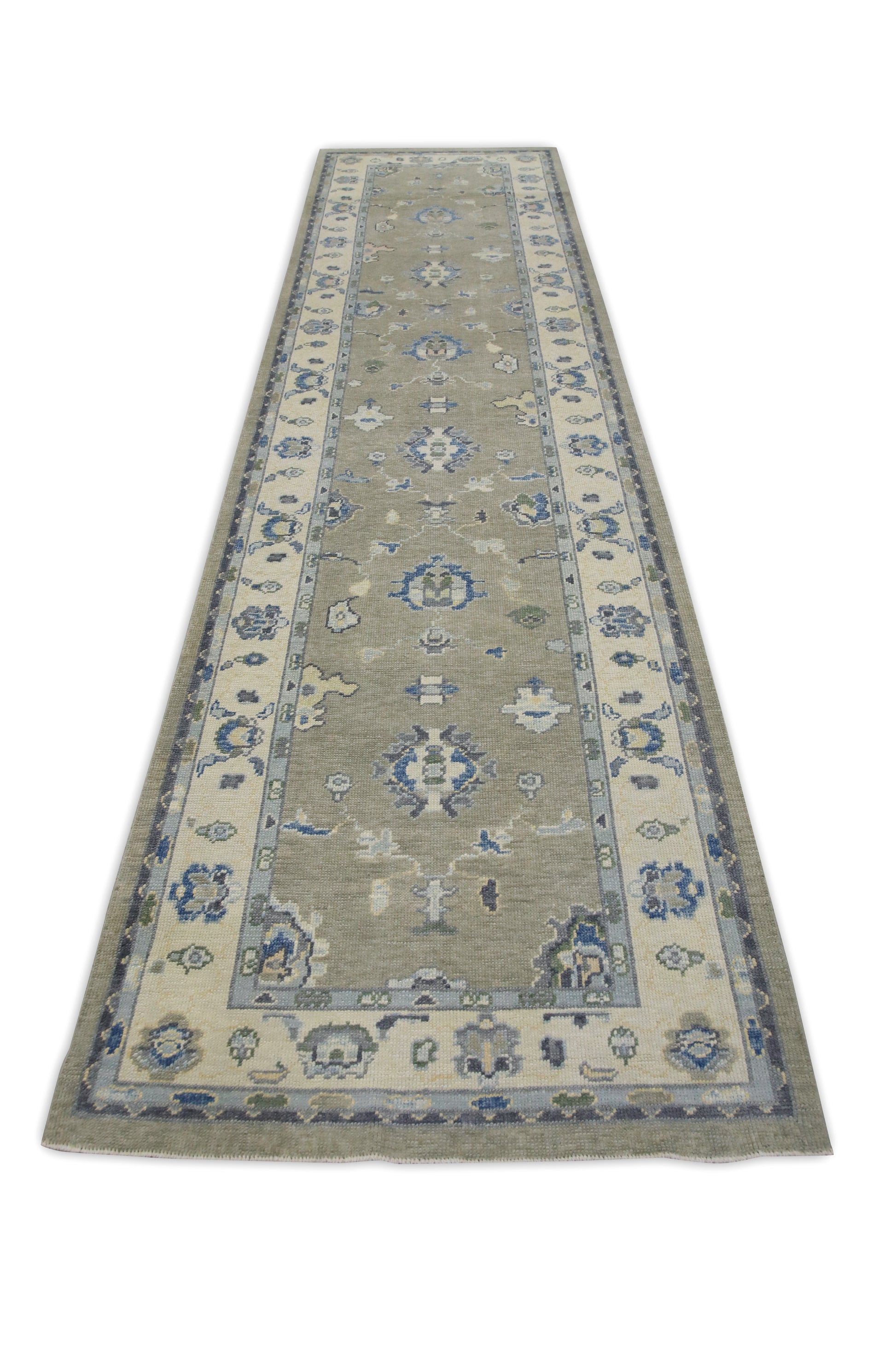 Turkish Oushak Rug 3'8" x 14'4" #8048