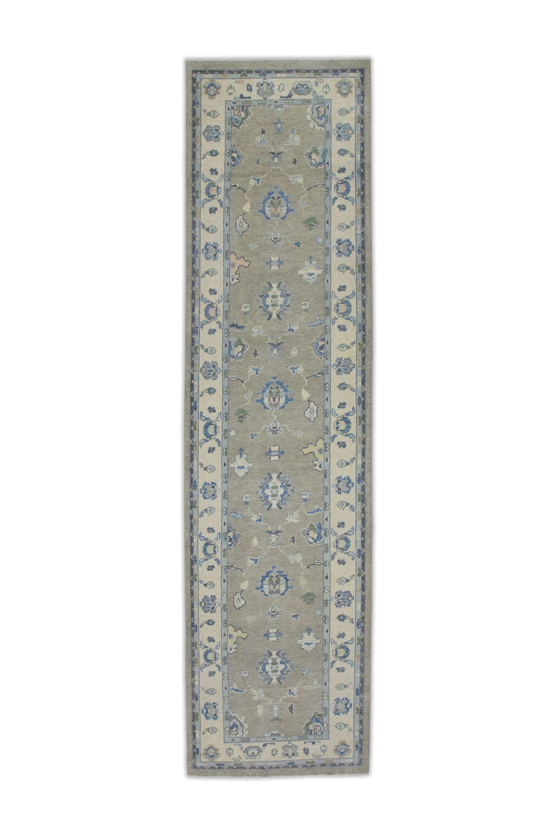 Turkish Oushak Rug 3'8" x 14'4" #8048