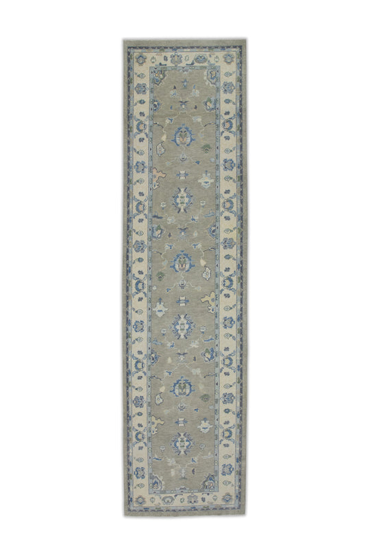 #8048 Turkish Oushak 3'8" x 14'4"