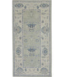 Turkish Oushak Rug 3'8" x 7'8" #7921