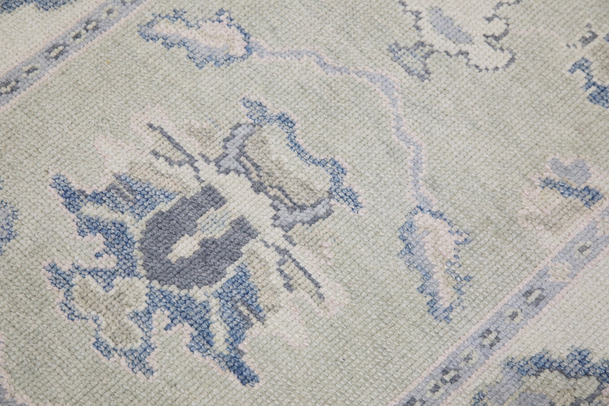 Turkish Oushak Rug 3'8" x 7'8" #7921