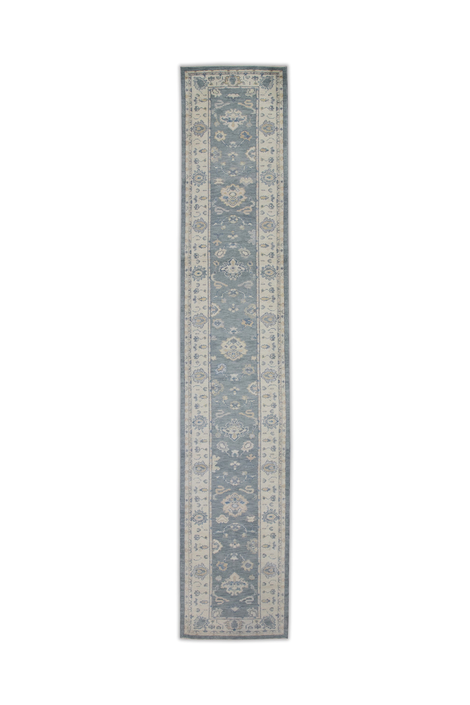 Turkish Oushak Rug 3'3" x 17'7" #8093