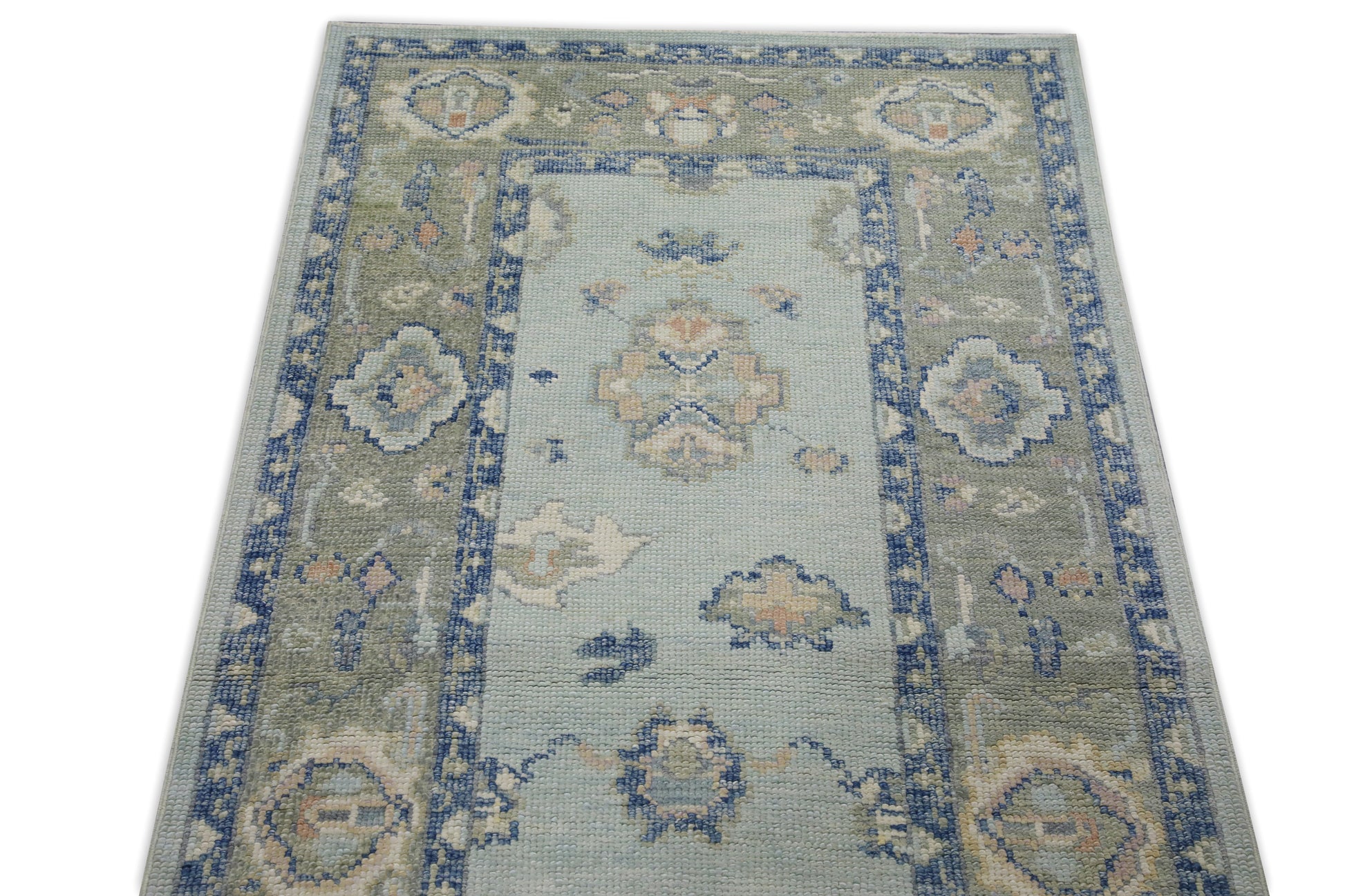 Turkish Oushak Rug 3' x 16'1" #7725