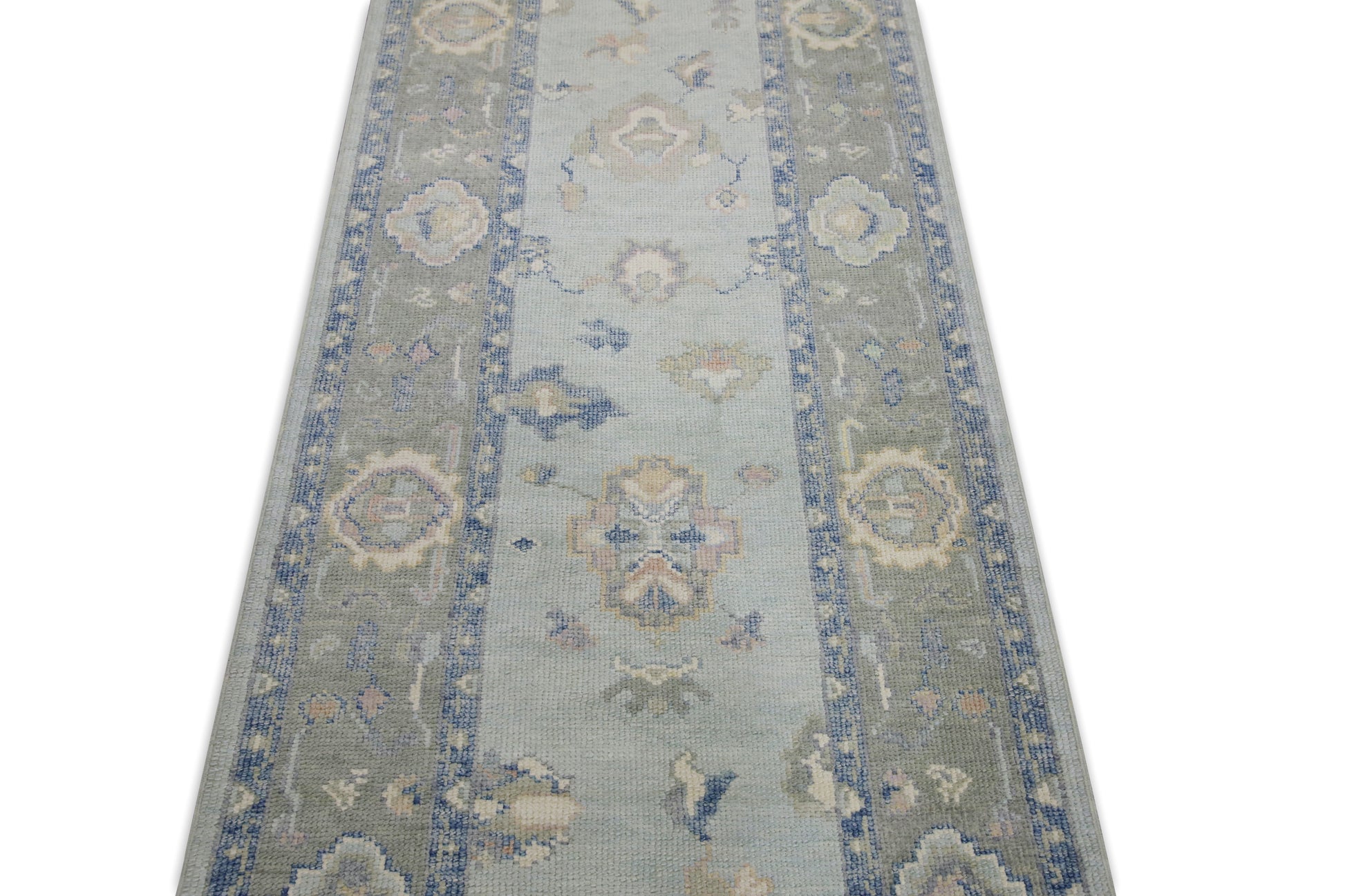 Turkish Oushak Rug 3' x 16'1" #7725