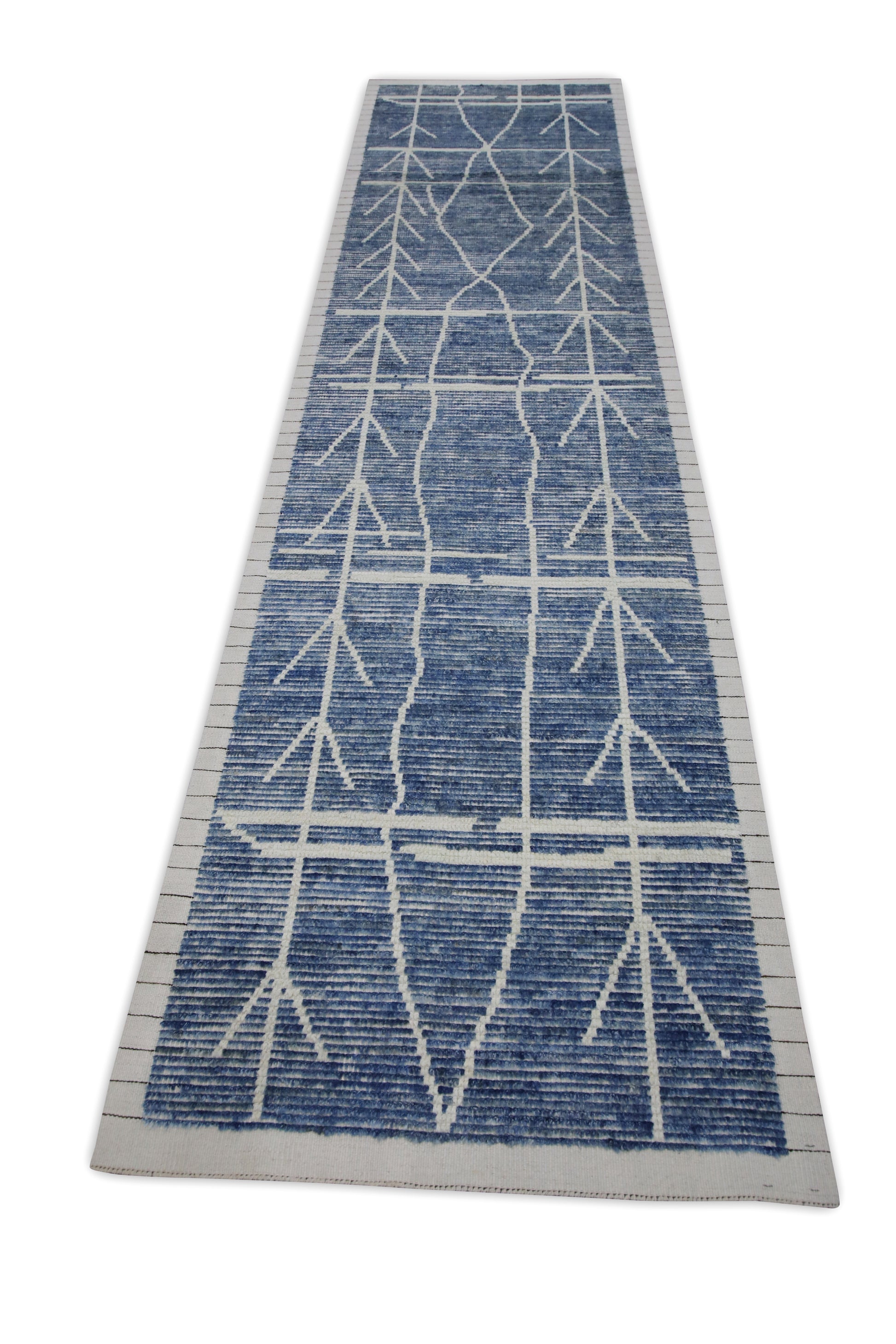 Turkish Tulu Rug Hand Knotted  3'1" x 12'6" #7880