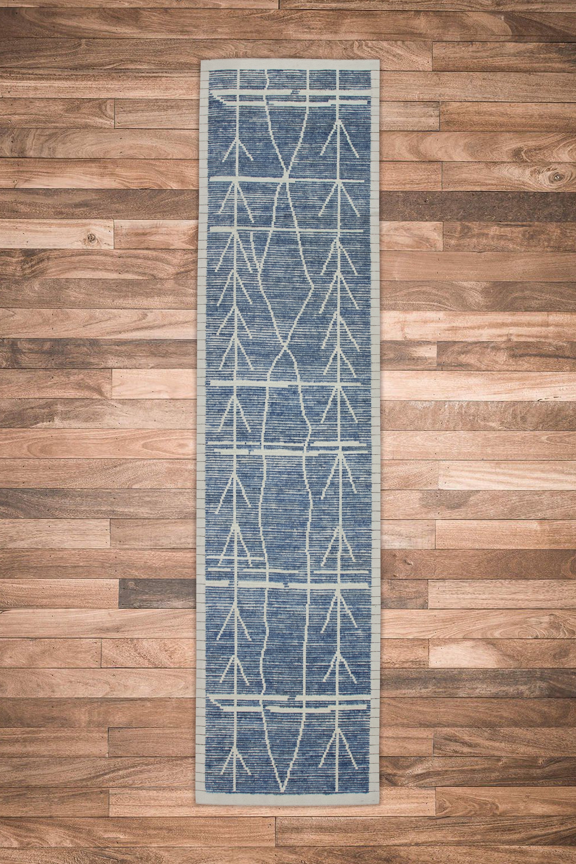 Turkish Tulu Rug Hand Knotted  3'1" x 12'6" #7880