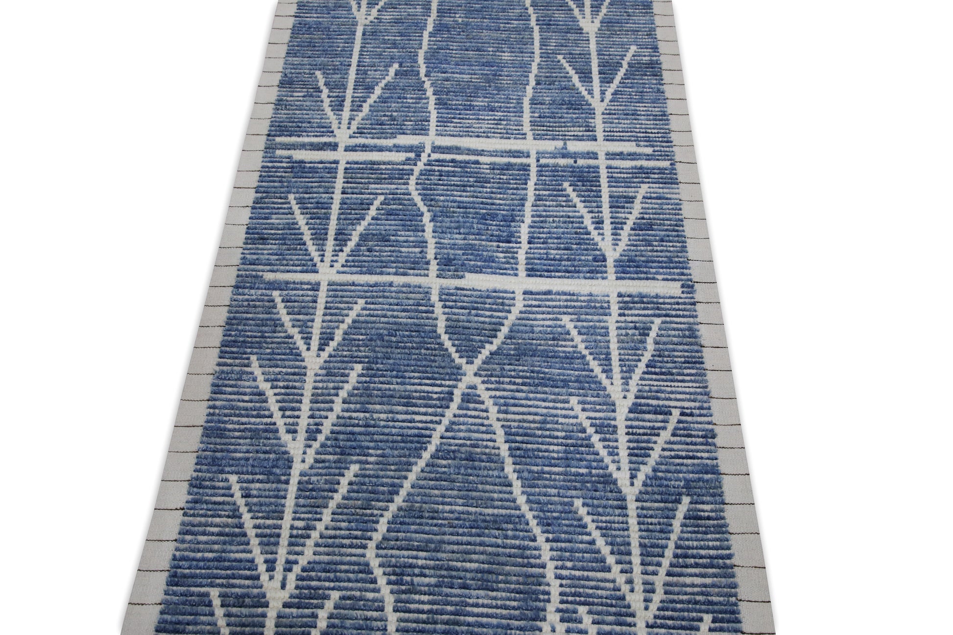 Turkish Tulu Rug Hand Knotted  3'1" x 12'6" #7880