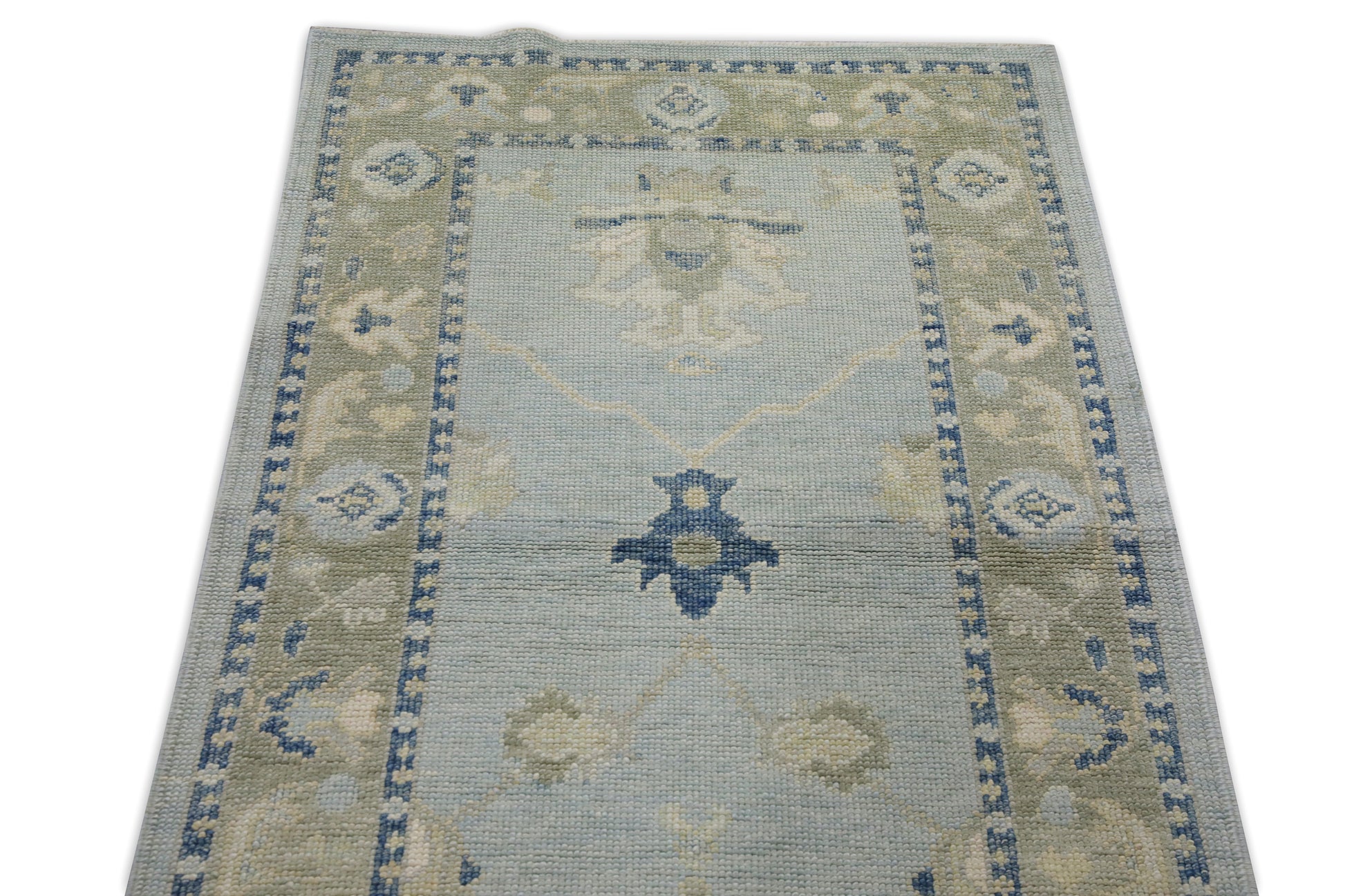 Turkish Oushak Rug 3' x 16'6" #7622