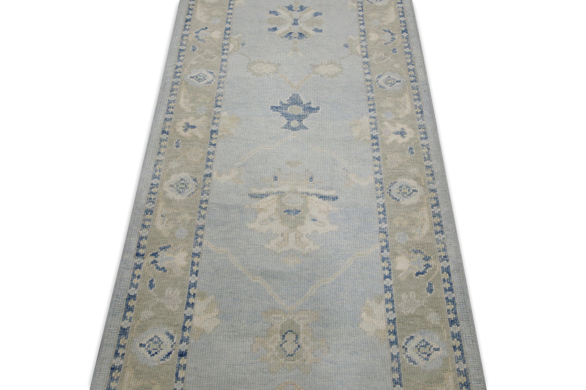 Turkish Oushak Rug 3' x 16'6" #7622