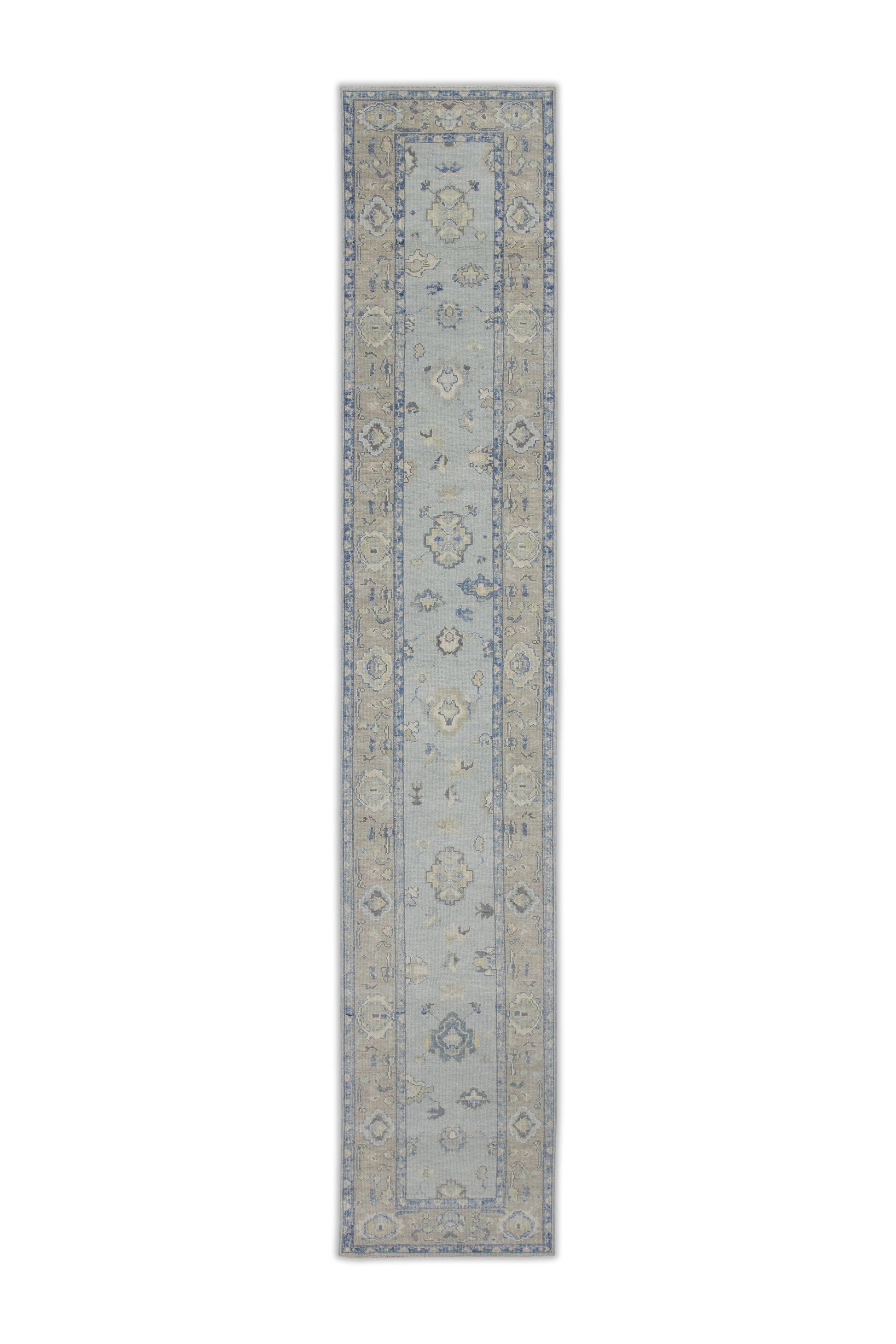 Turkish Oushak Rug 3' x 16'3" #7654