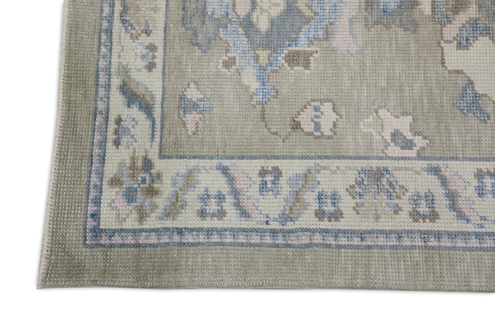 Turkish Oushak Rug 3' x 16'3" #7666