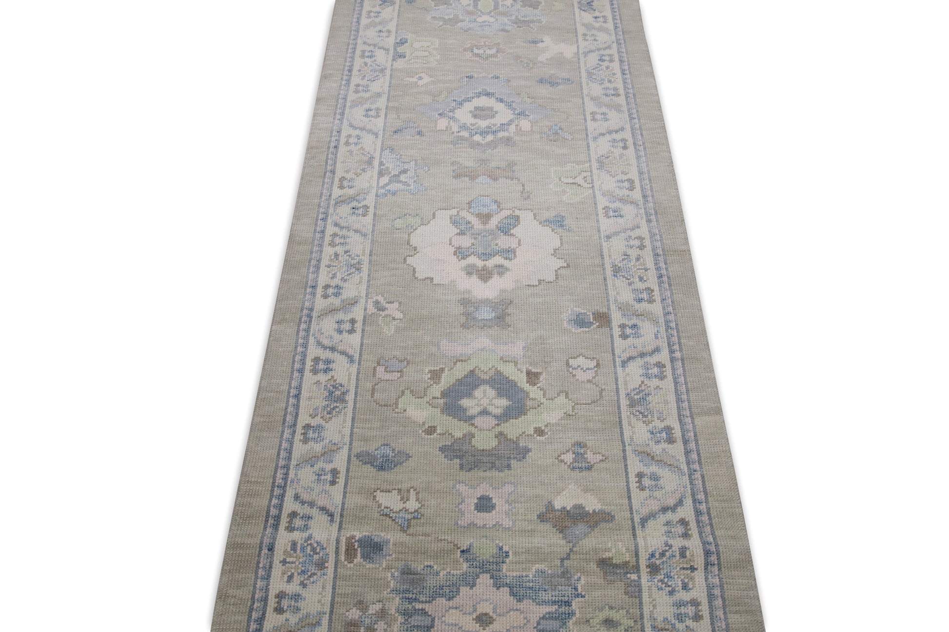 Turkish Oushak Rug 3' x 16'3" #7666