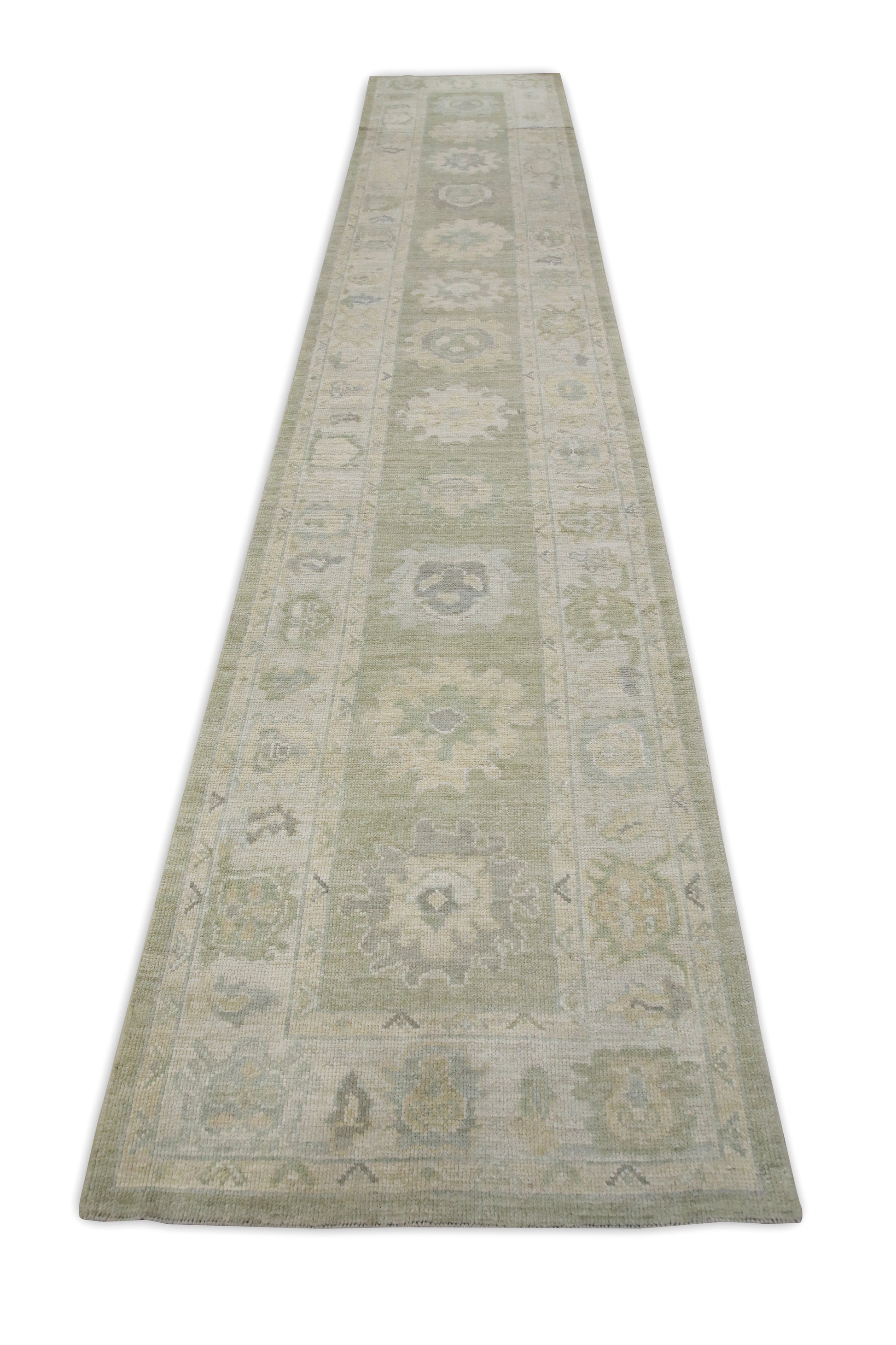 Turkish Oushak Rug 3'2" x 16'9" #8260
