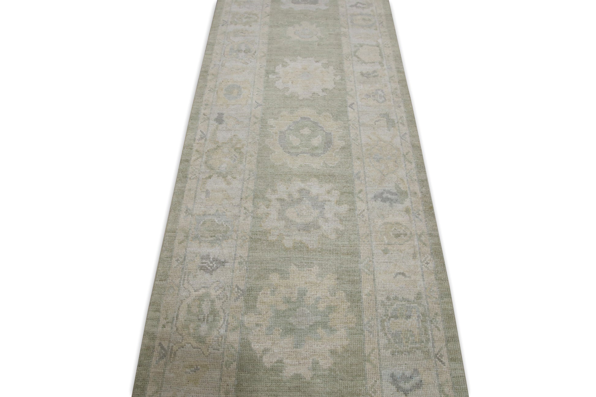 Turkish Oushak Rug 3'2" x 16'9" #8260