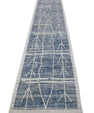 Turkish Tulu Rug Hand Knotted 3'2" x 14'10" #7669