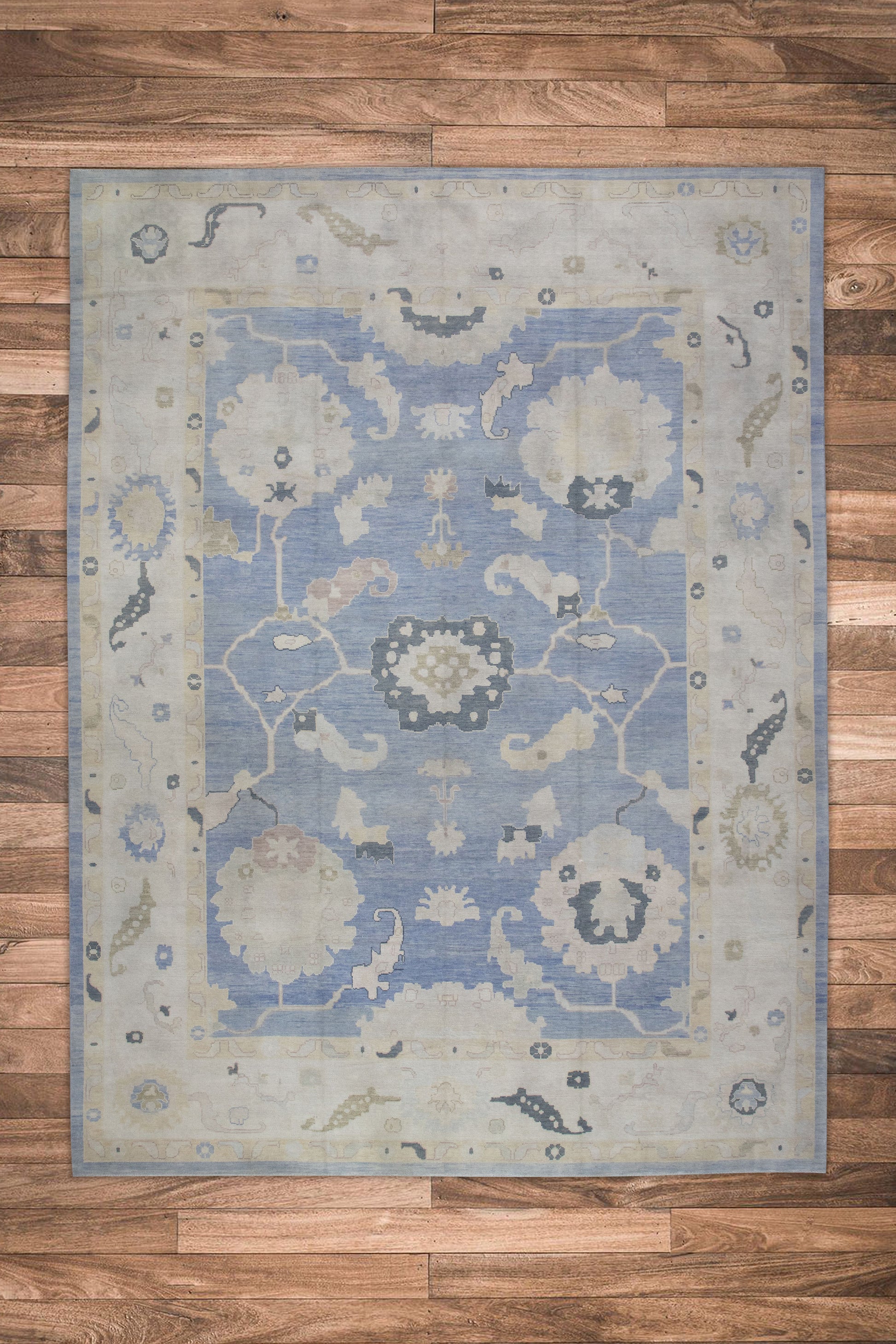 Turkish Oushak Rug 12'3" x 16' #8012