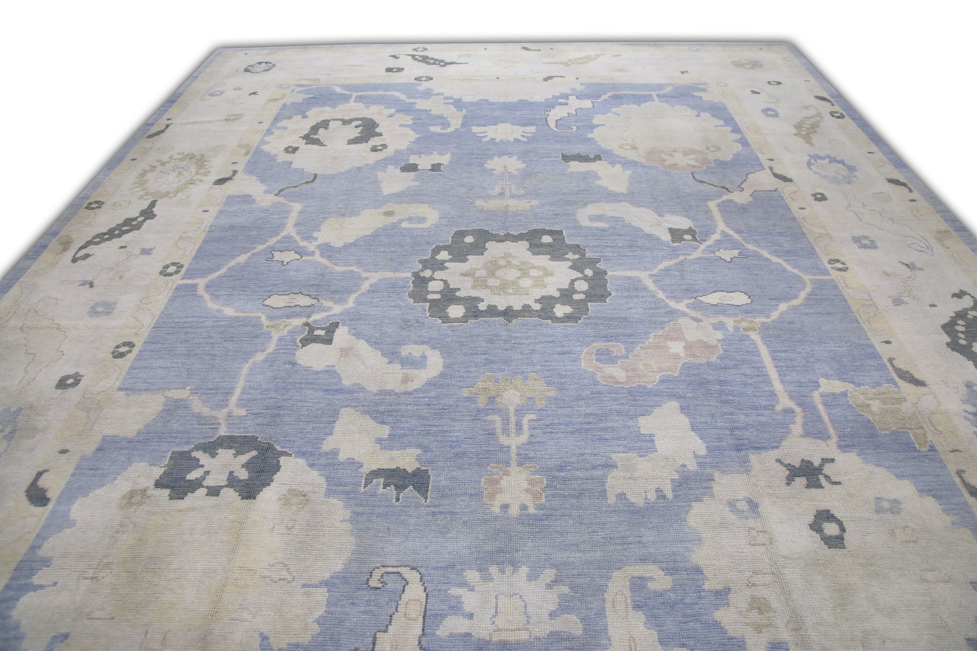 Turkish Oushak Rug 12'3" x 16' #8012