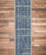 Turkish Tulu Rug Hand Knotted 3'3" x 10'9" #7881