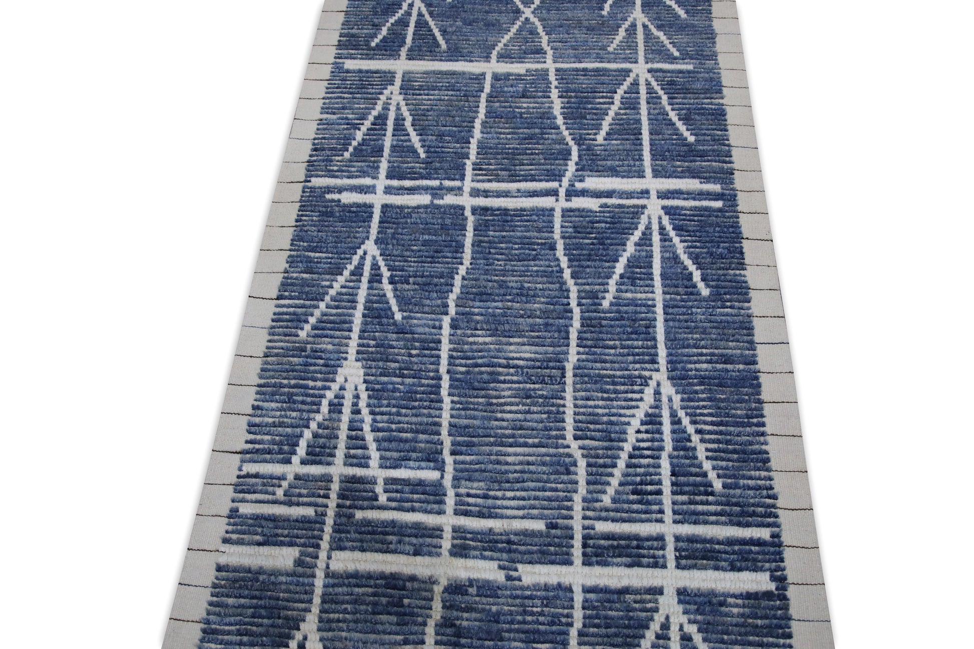 Turkish Tulu Rug Hand Knotted 3'3" x 10'9" #7881