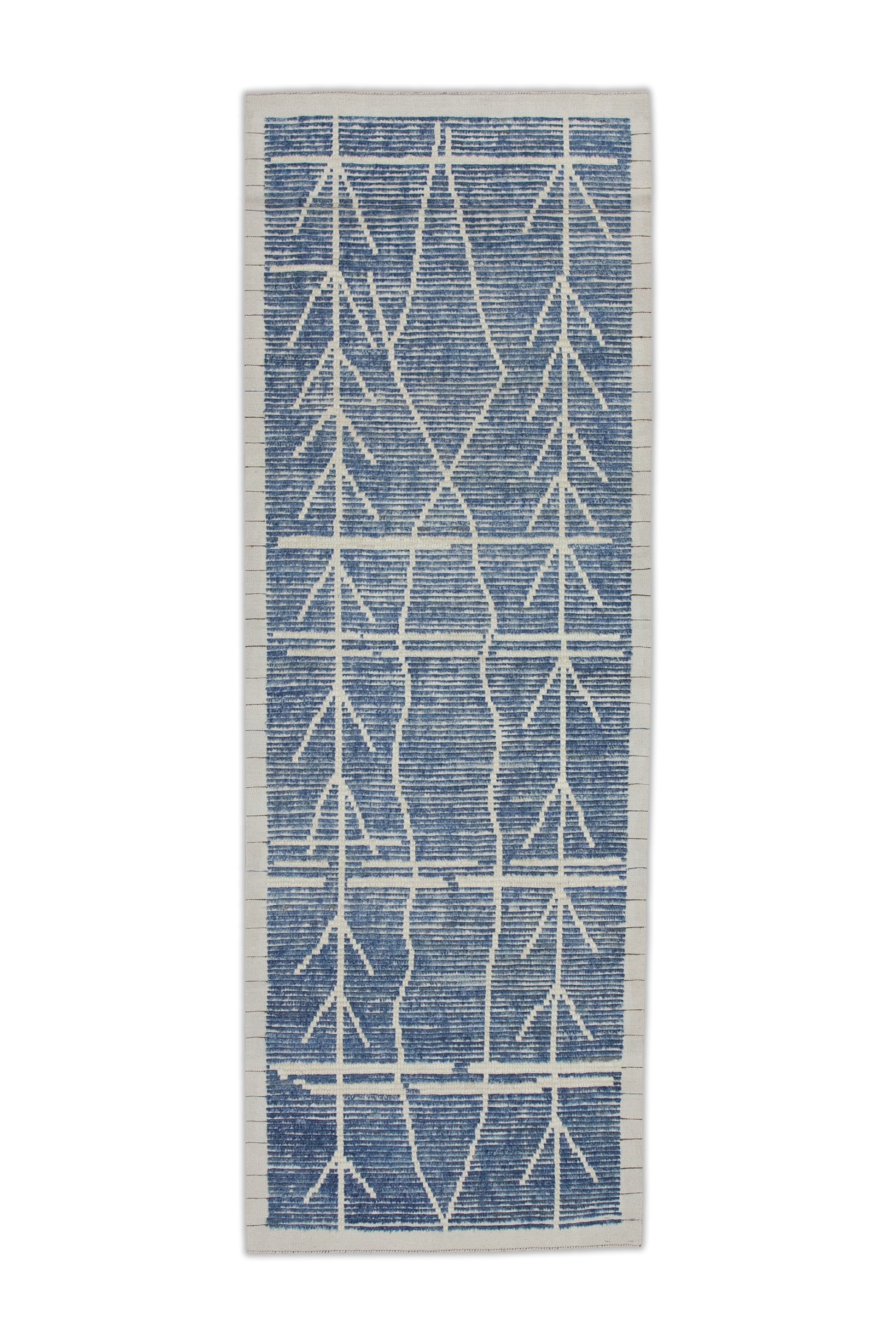 Turkish Tulu Rug Hand Knotted 3' x 8'4" #7727