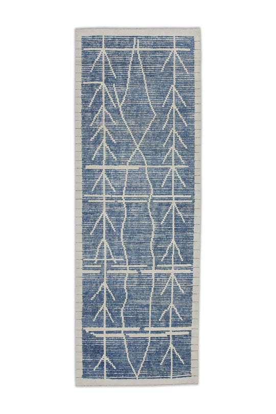 #7727 Hand Knotted Turkish Tulu Rug 3' x 8'4"