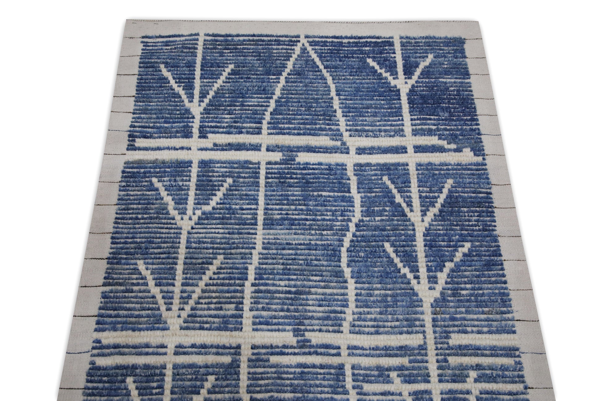 Turkish Tulu Rug Hand Knotted 3' x 8'4" #7727