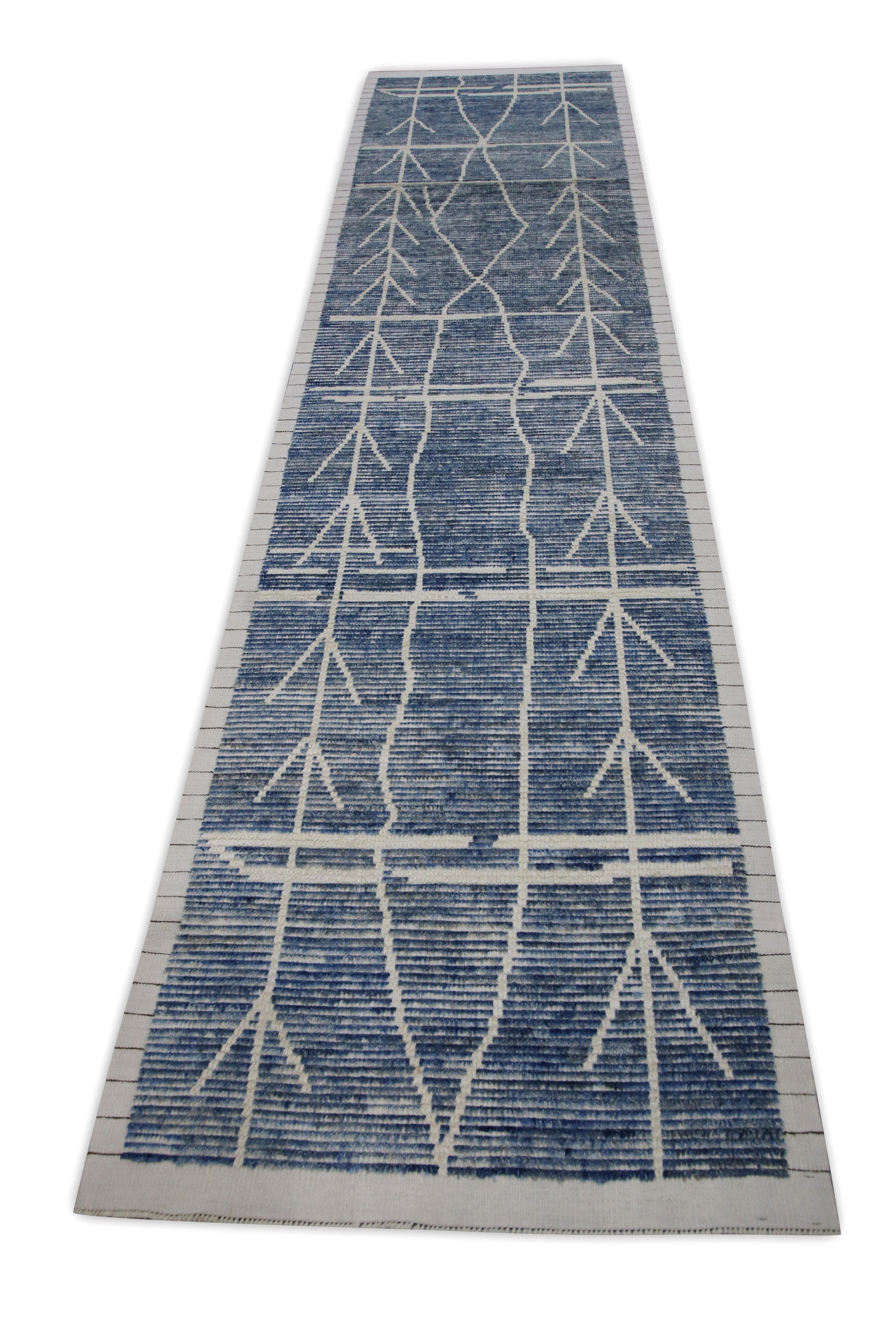 Turkish Tulu Rug Hand Knotted 3'2" x 12'6" #7728