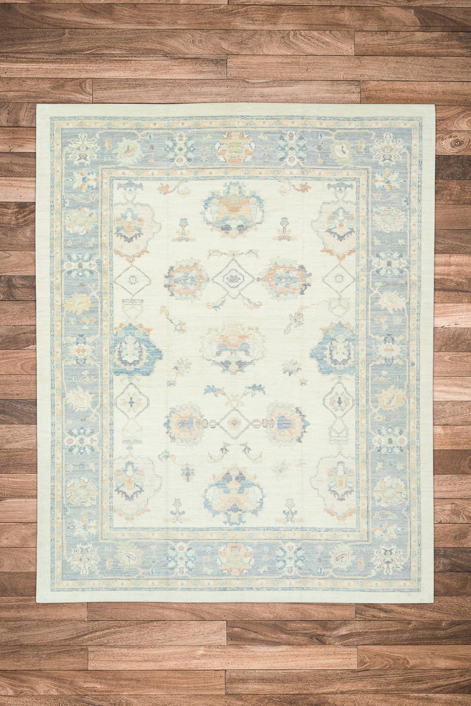 Turkish Oushak Rug 12'x 15'1" #15078