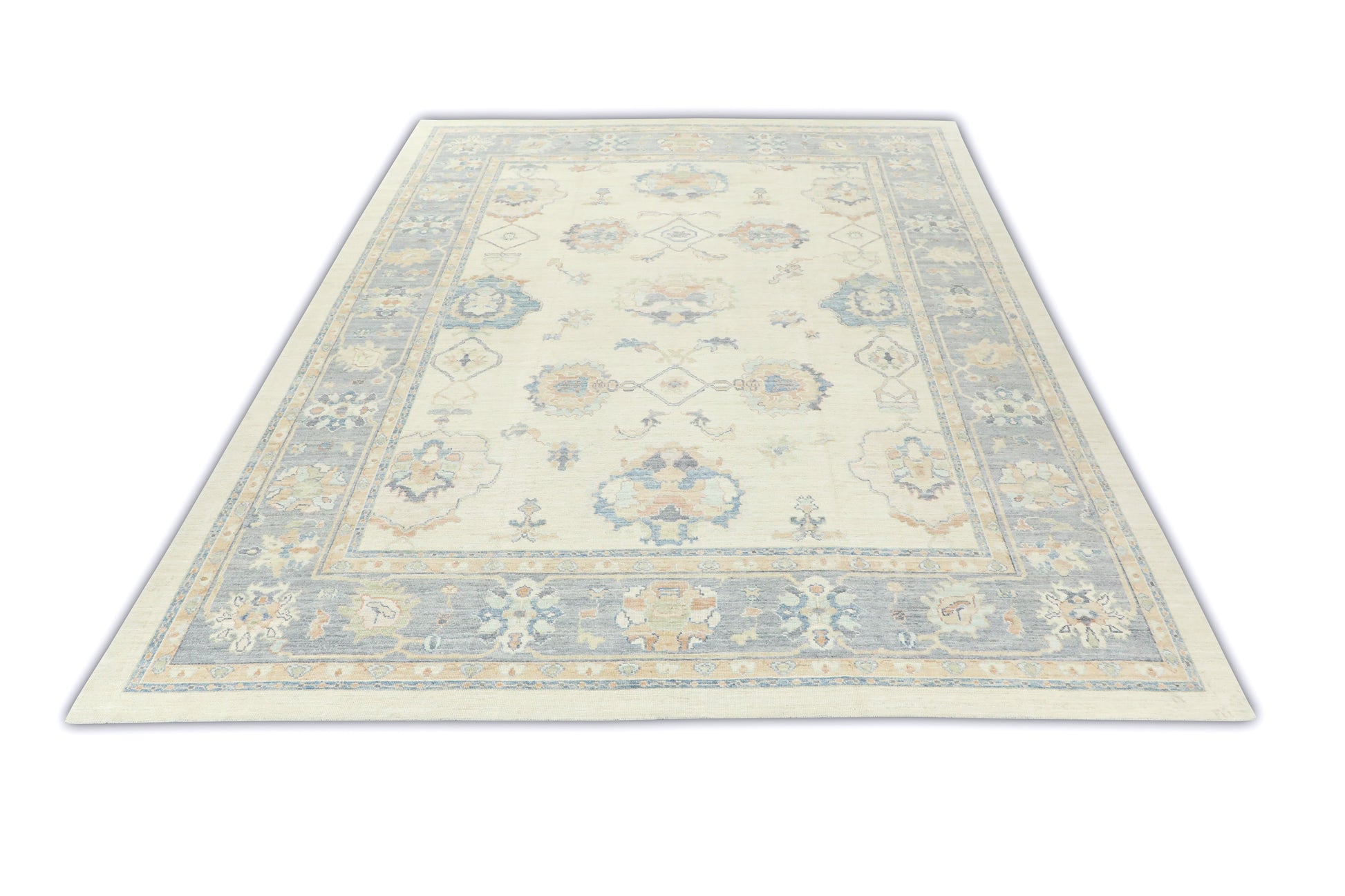 Turkish Oushak Rug 12'x 15'1" #15078