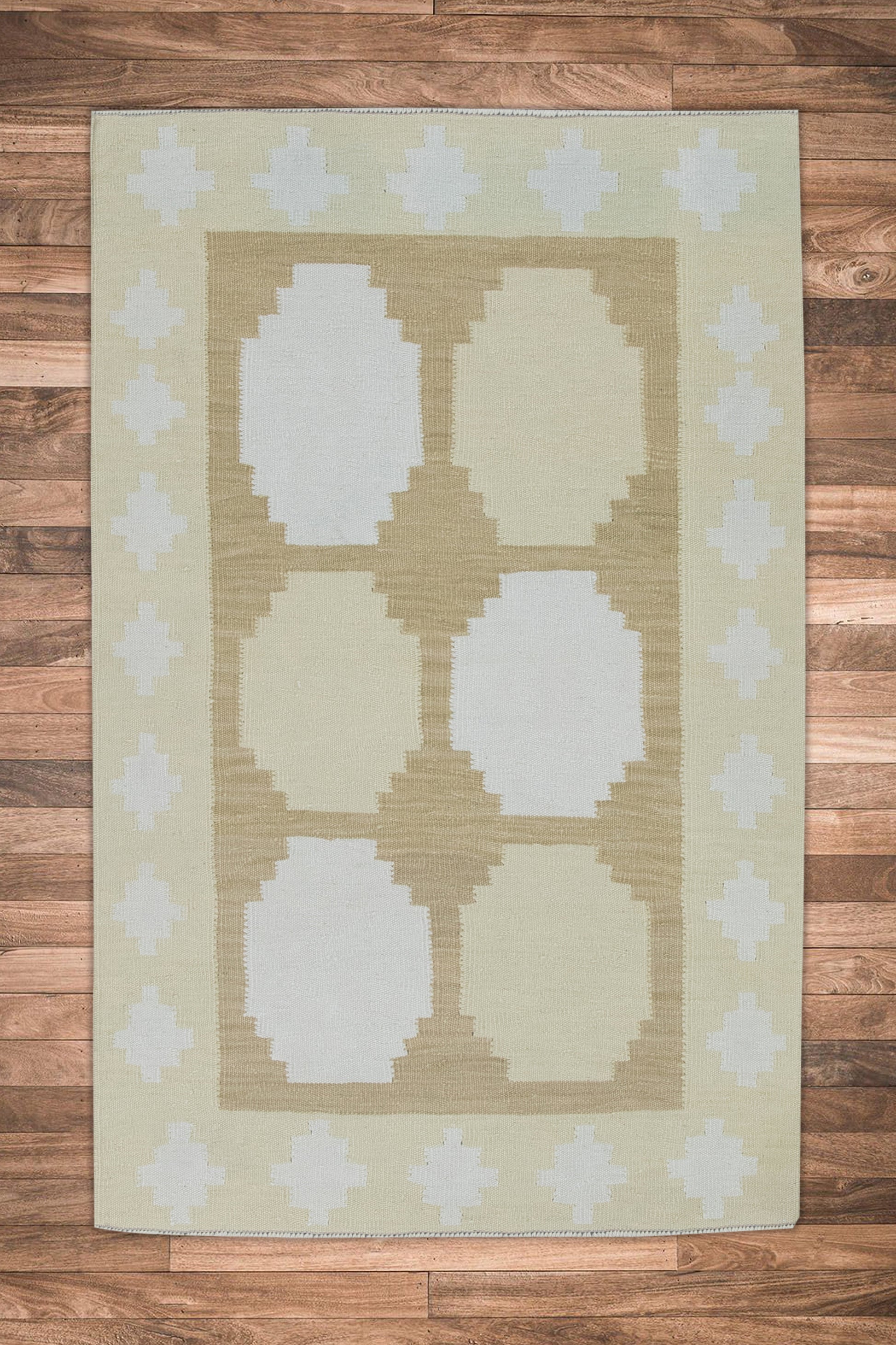 Oriental Flatweave Turkish Kilim 3' x 4'8" #6936