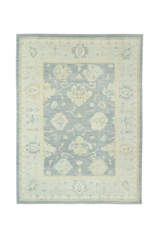 #15043 Turkish Oushak 11'5" x 15'